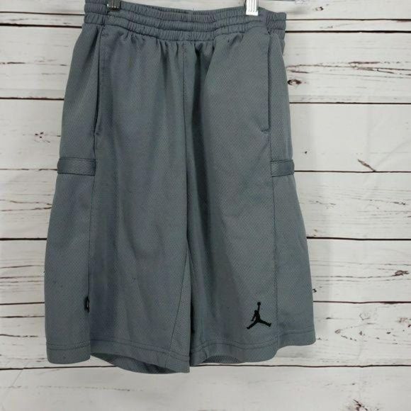 Air Jordan Boys Gym Athletic Basketball Shorts Size Medium Vintage 90s - Picture 2 of 7